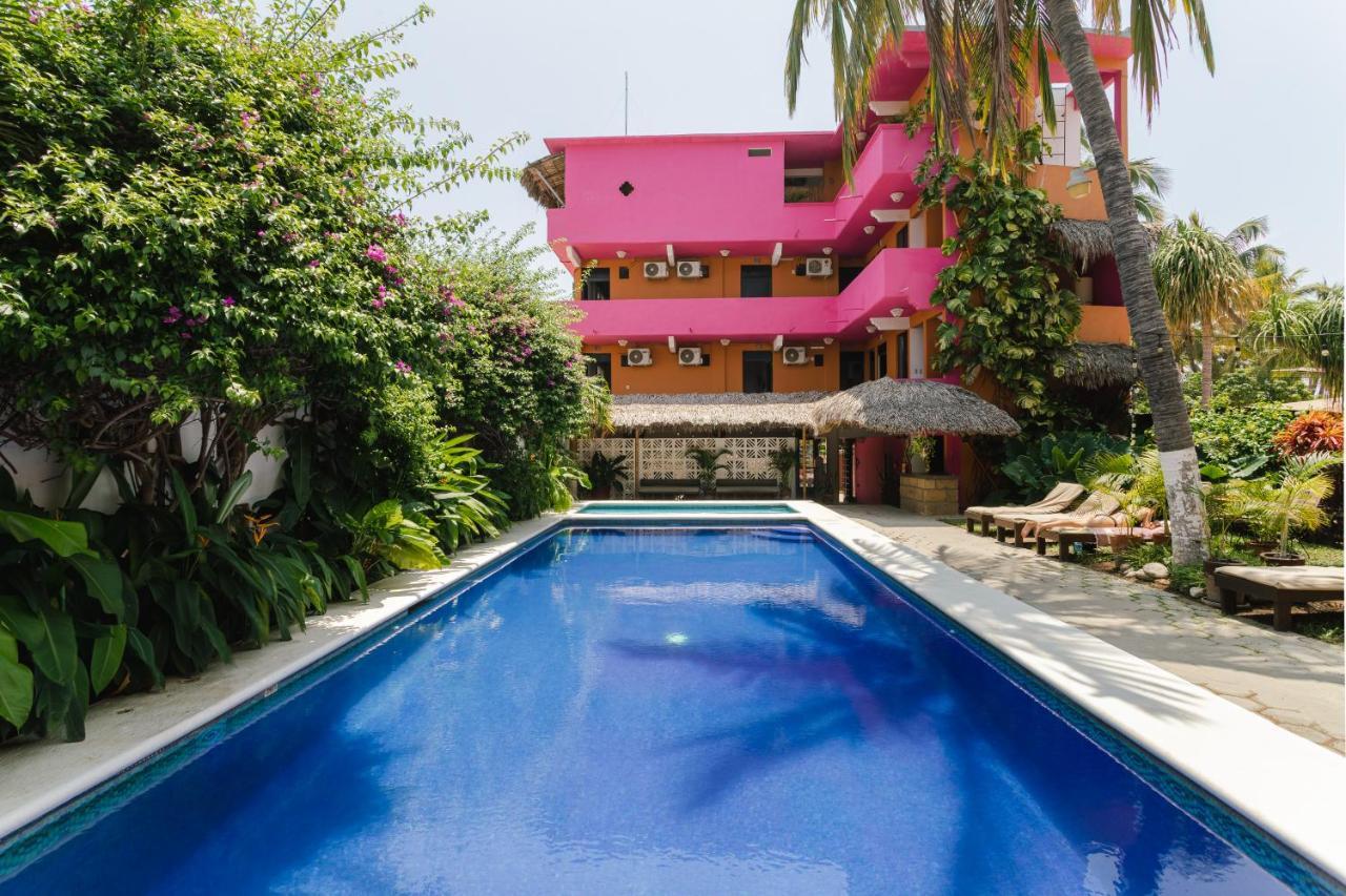 Hotel San Martin La Punta Puerto Escondido  Buitenkant foto