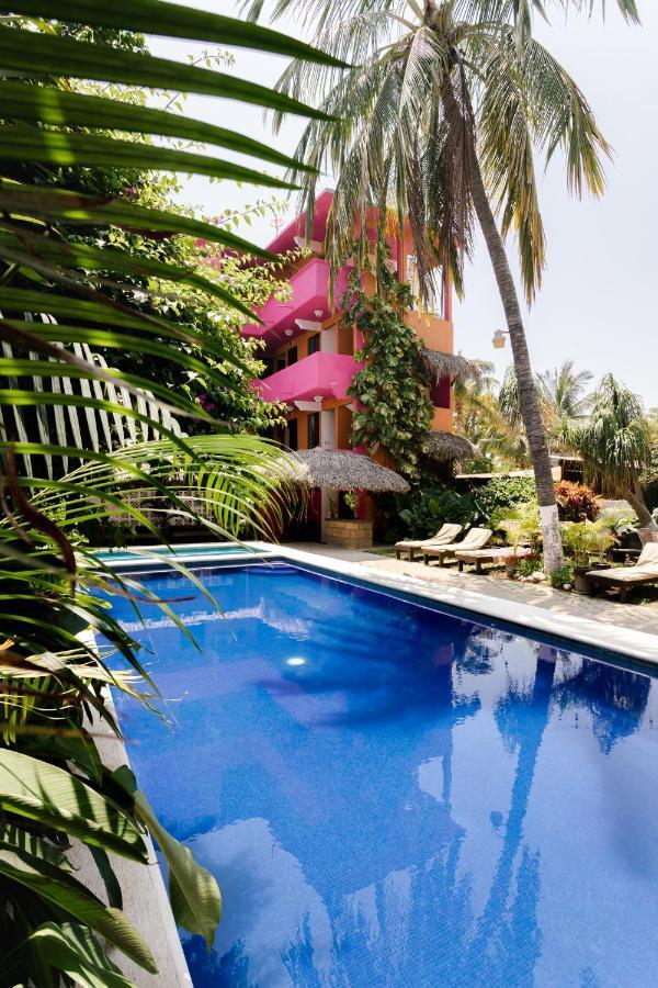 Hotel San Martin La Punta Puerto Escondido  Buitenkant foto